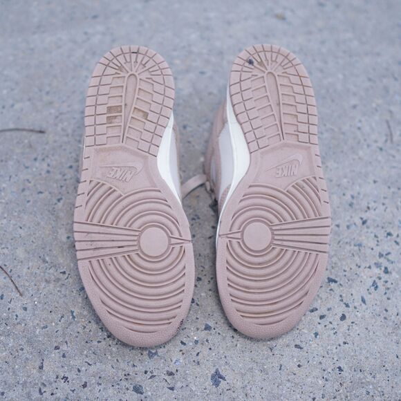 Nike Dunk Low Sandrift Hemp Sail W7 Leather Suede Beige Sneaker FD0873-126 - Picture 9 of 10